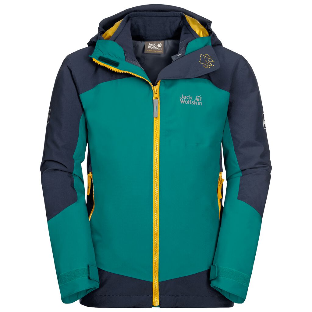 Jack Wolfskin ROPI Vestes Enfant Vert - UBVLDZR-90